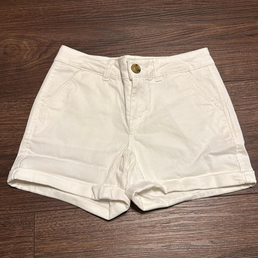 Sonoma white jean shorts
